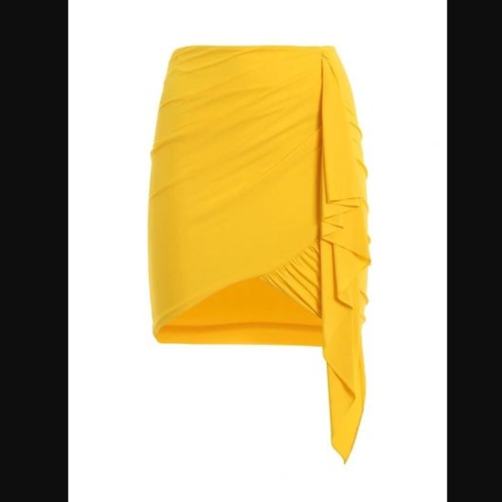 Alexandre Vauthier Yellow Mini Skirts Atterley Size 38